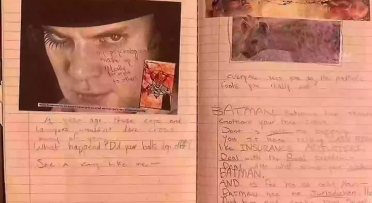 Inside Heath Ledger Handwritten Joker Diary